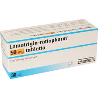 Ламотриджин 50мг (Lamotrigine) 30таб